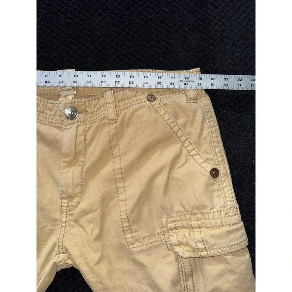 TRUE RELIGION Mens Beige Cargo Pant Relaxed Fit Size‎ 38